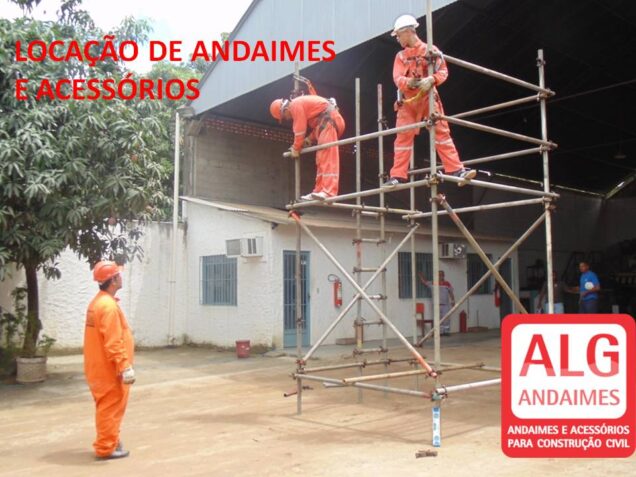 LOCAÇÃO DE ANDAIMES E ACESSORIOS -ALG ANDAIMES